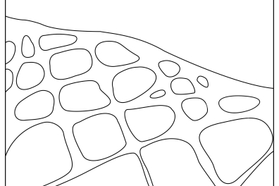 Formation d'un chaos granitique - étape 3 (à colorier et annoter)